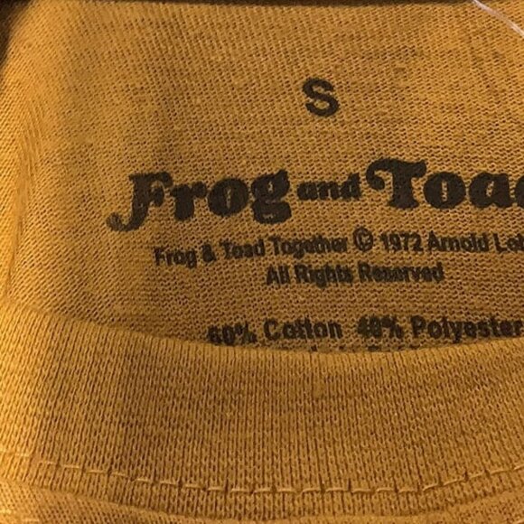 FROG AND TOAD ARNOLD LOBEL Unisex Tee RARE NWT NEW - Picture 5 of 5